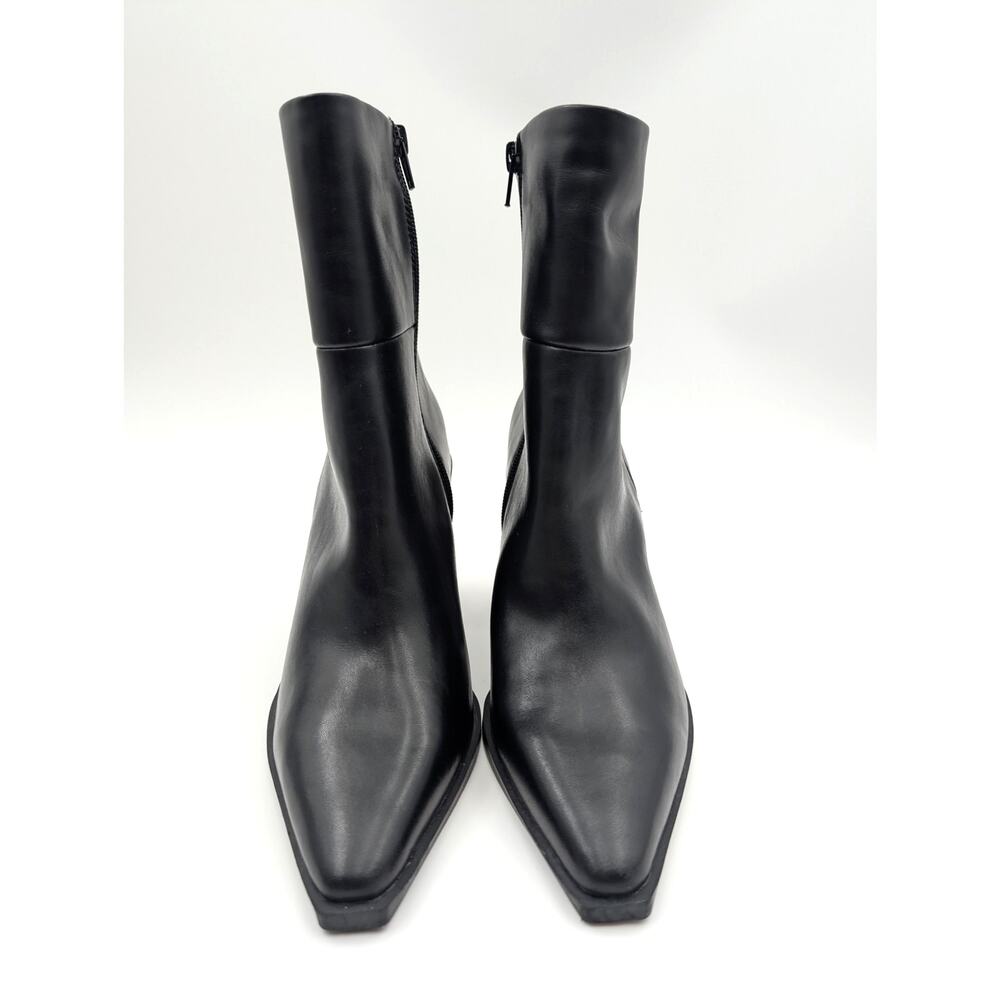 Steve Madden Silvee Pointed Toe Chunky Heels Ankl… - image 2